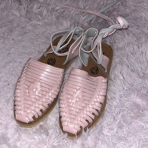 Lupita lace-up huaraches